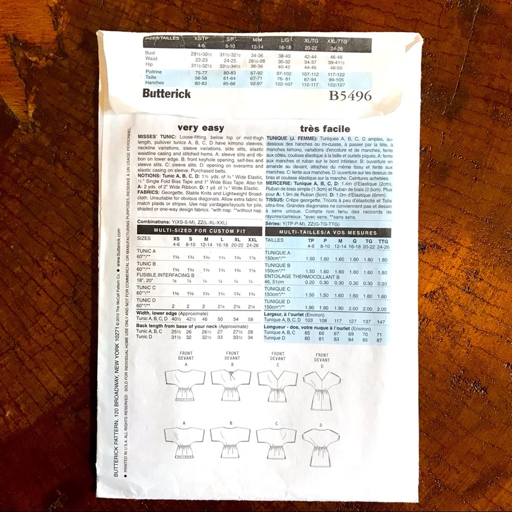 Bundle Sewing Patterns - Picture 5 of 7